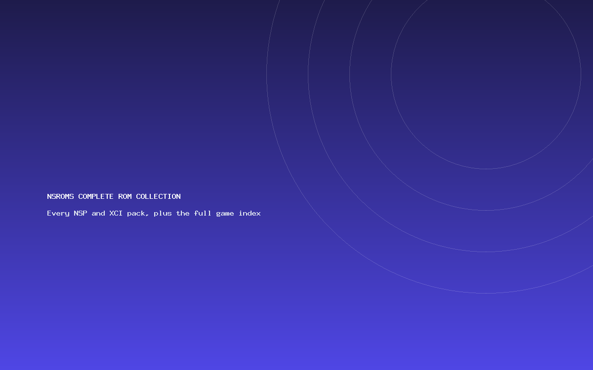 NSROMS Complete ROM Collection